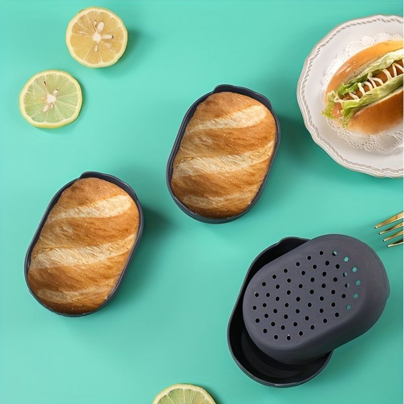 Set Baguette Tools Pan Pan Mold Toast Bread Temperature Baking Oven Baking Mold Silicone High Kitchen 4pcs Bread Cake Steamed_voghion.com