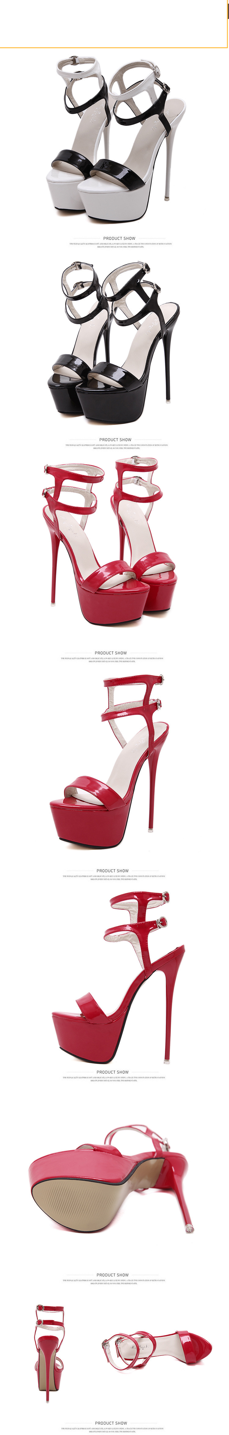 Heels Damen Sandalen Damen Großhandel europäischen und amerikanischen Stil große Pole Dance Schuhe sexy wasserdichte Plattform Stiletto High Heels_voghion.com