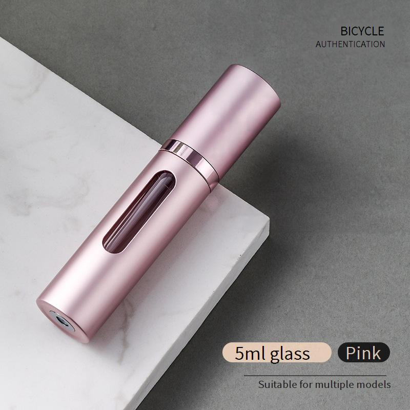 Bottom Filling Portable Perfume Spray Empty Bottle Spot 5ml High Grade Real Glass Material Perfume Sub Bottle_voghion.com