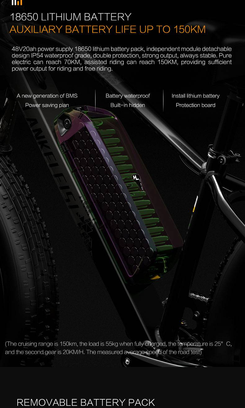 LANKELEISI MG740PLUS Elektrische Fiets 2000W 26" 48V 20AH Dubbele Motor Mountainbike_voghion.com