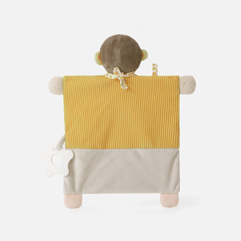 Kuscheltiere Soft Life Baby Beruhigende Plüschpuppe Affe Beruhigendes Spielzeug 0 1 Jahre altes Baby Schlaf Beruhigendes Spielzeug_voghion.com
