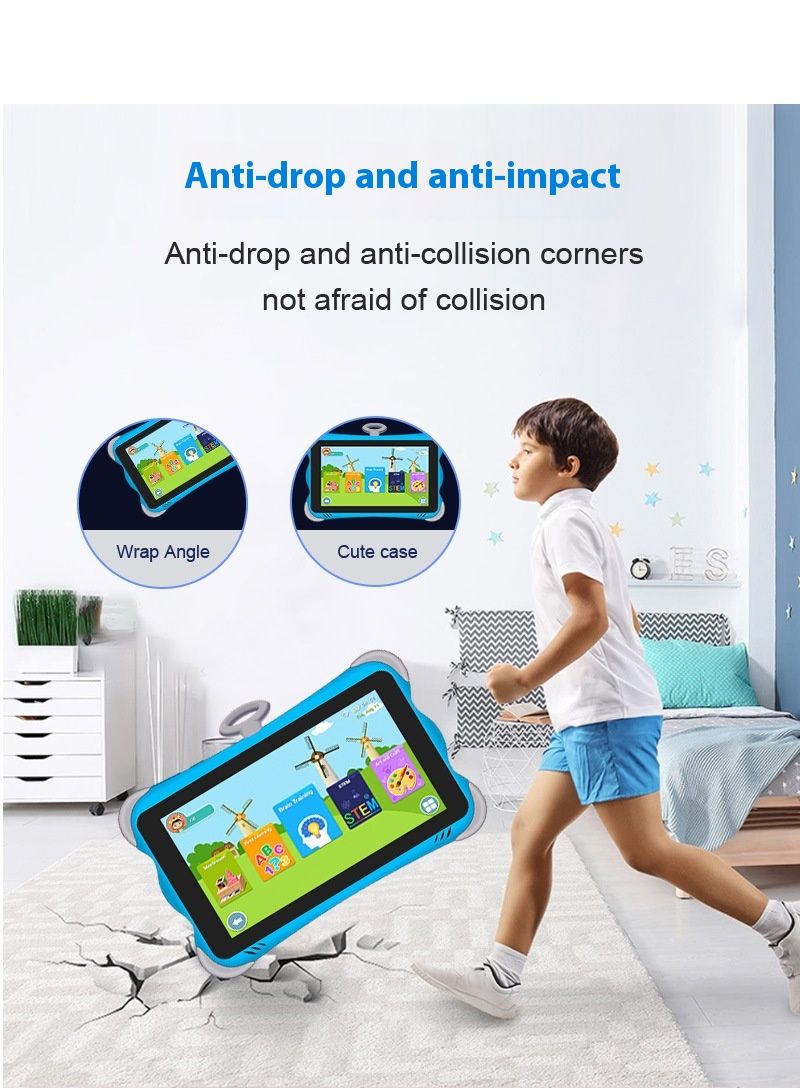 Computer portatile da 7 pollici per bambini, tablet per studenti, in grado di chiamare e imparare_voghion.com
