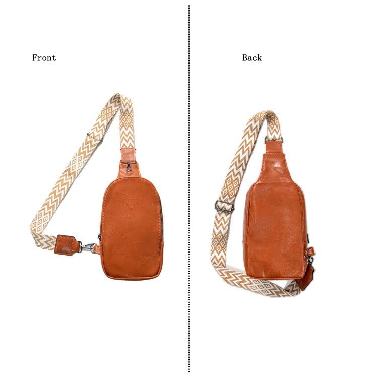 2024 Geavanceerde retro dames schoudertas met crossbodyband, rugzak met PU leren schoudertas, multifunctionele outdoor borsttas_voghion.com