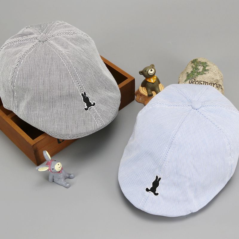 Carino Bambini a Righe Ragazzi Ragazze Solido Berretto da Baseball Cappello di Cotone Berretto Bambini Berretti con Visiera_voghion.com