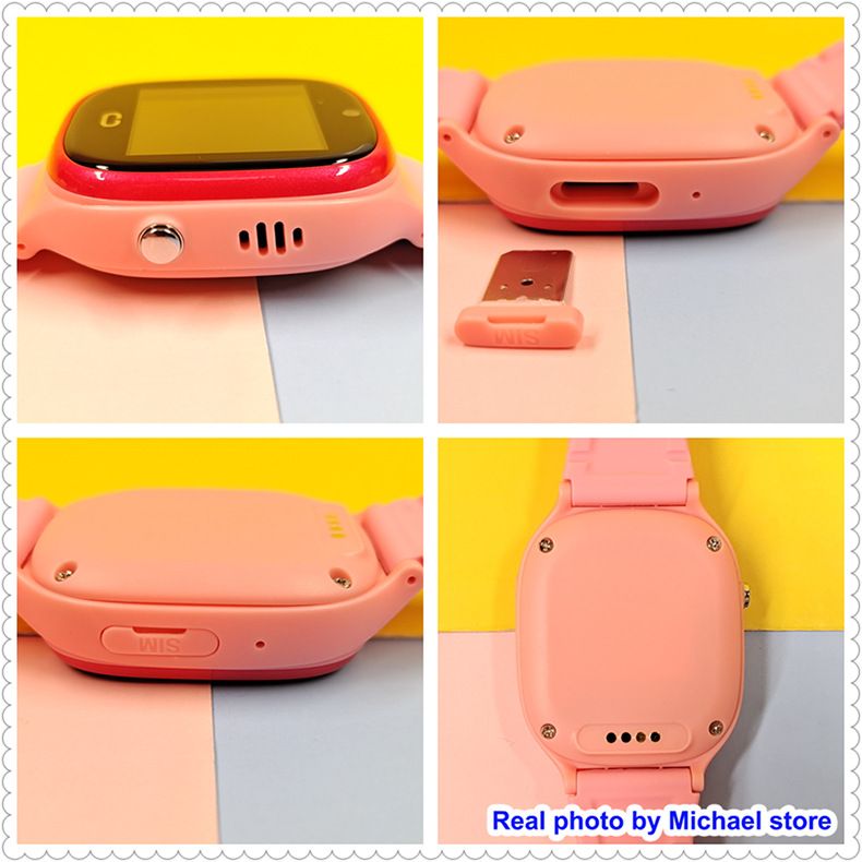 Reloj inteligente para niños transfronterizo con posicionamiento SOS, reloj para teléfono móvil resistente al agua IP67, regalo TD45, reloj inteligente para niños_voghion.com