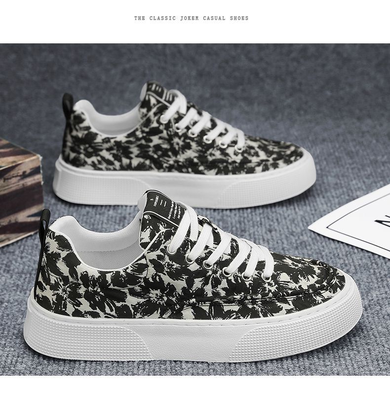 Scarpe da ginnastica sportive casual da uomo, alla moda, versatili, in tela traspirante, estive 2024_voghion.com