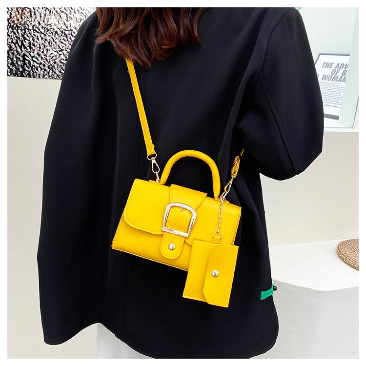 2024 New Candy Color Simple Retro Trendy Western Style Cross Shoulder Handheld Small Square Bag for Women_voghion.com