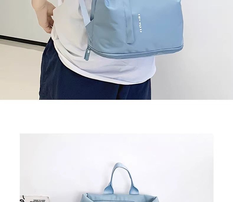 Swimming Storage Bag Dry Wet Separation Waterproof Large Capacity Sports Fitness Unisex Beach Portable Swimwear Backpack_voghion.com