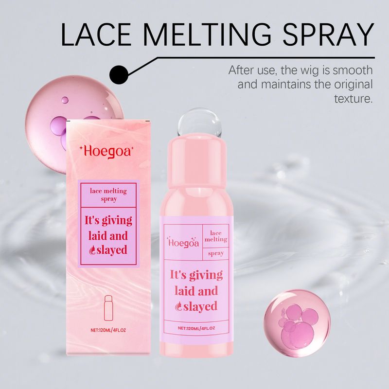 Hoegoa Adhesive Wig Lace Setting Invisible Adhesion Lightweight Refreshing Care Spray_voghion.com