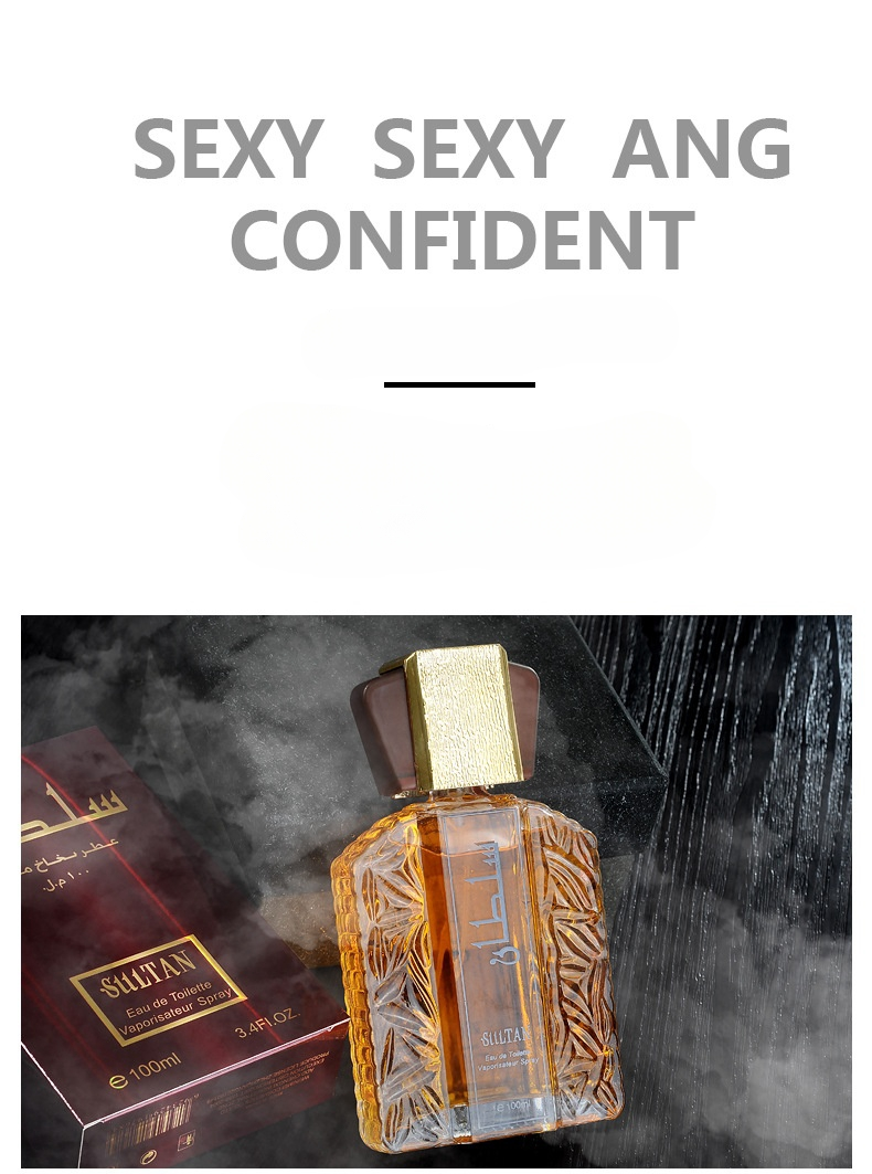 Fragrância de nicho Perfume masculino estilo árabe 100ML Fragrância duradoura Charm Fragrância masculina do Oriente Médio Fragrância_voghion.com
