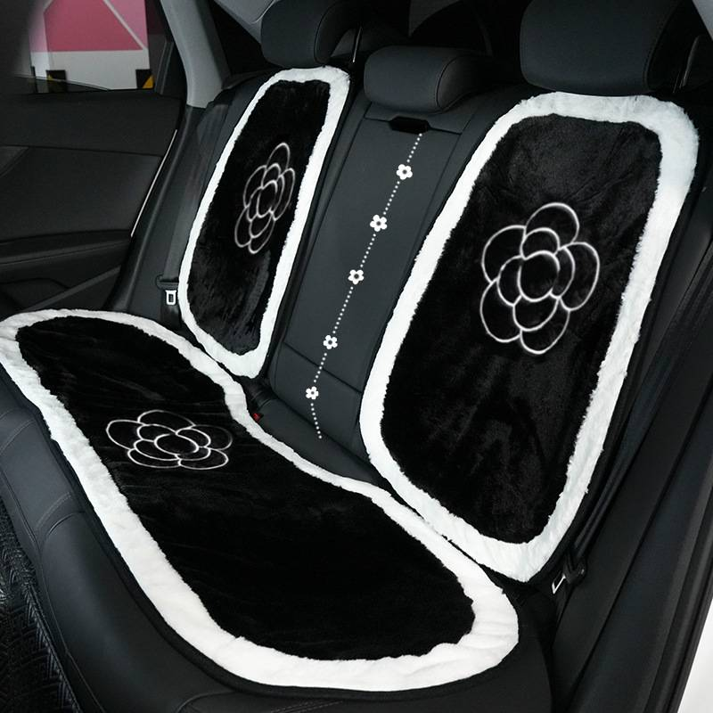Embroidered interior heating car cushion camellia goddess car cushion four seasons universal_voghion.com