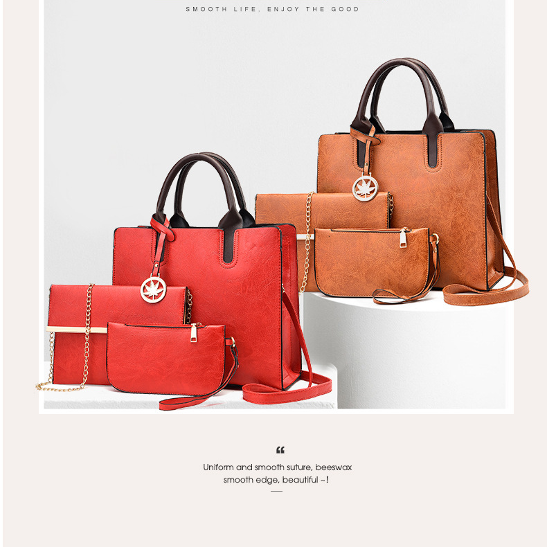 Women's bag mother and child bag large capacity women's handbag shoulder messenger bag_voghion.com