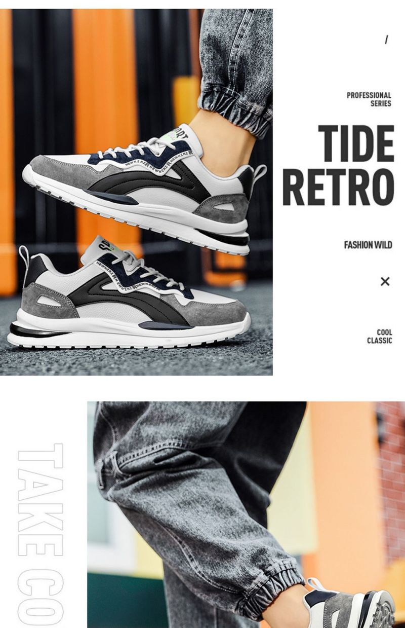 The Whole Network Low Price Limited Time Special Sale Spring And Autumn Men's Shoes Breathable New Low-top Spring Trend All-match Sports Leisure Forrest Gump Running Ins Dad Trend Shoes_voghion.com