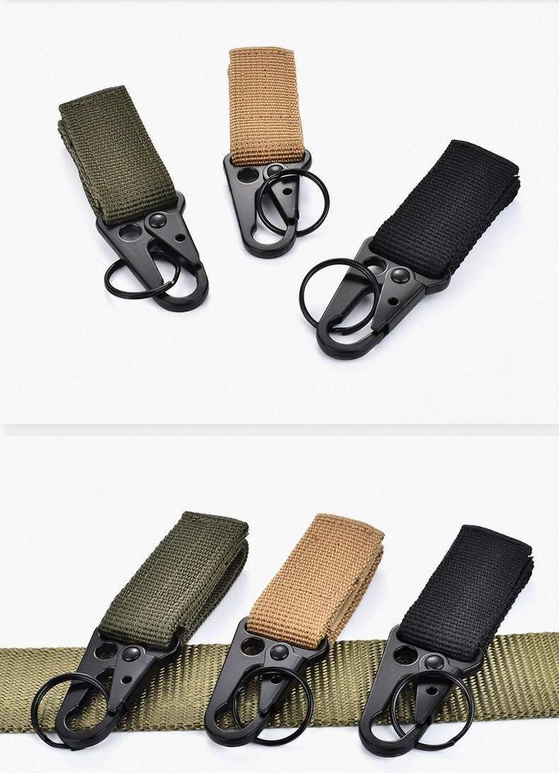Nylon Webbing Outdoor Tactical Gear Water Bottle Keychain Eagle Beak Backpack Hook Belt Climbing Buckle_voghion.com