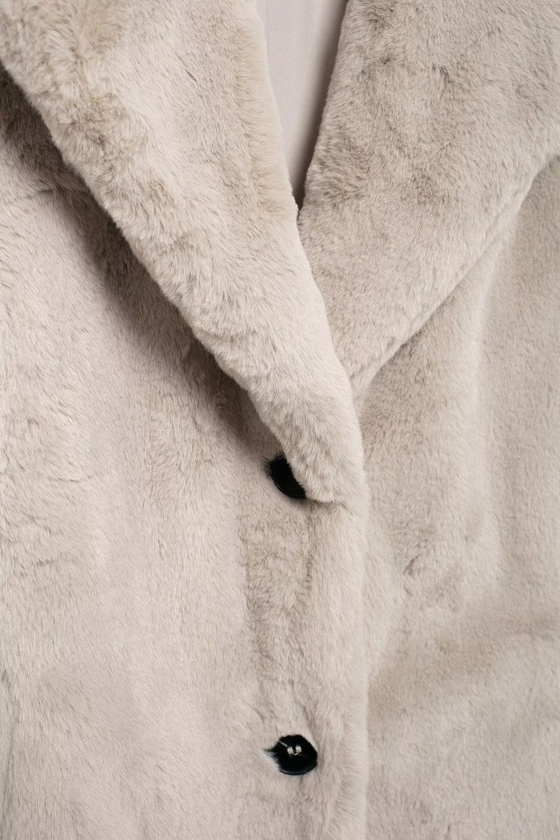 Damenbekleidung 2024 Herbst und Winter neue Mode Pelzeffekt Manteljacke_voghion.com