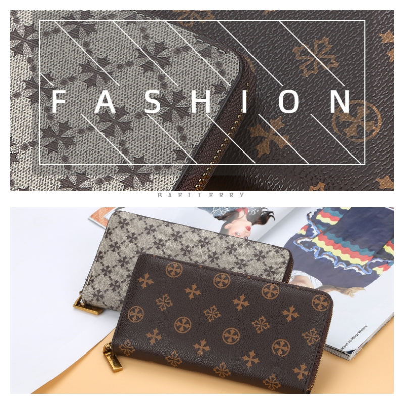 2020 neue Lange Frauen Sommer Marke Top Qualität PU Brieftaschen 12 Karte Halter Mode Weibliche Geldbörse Brieftasche Für Mädchen_voghion.com