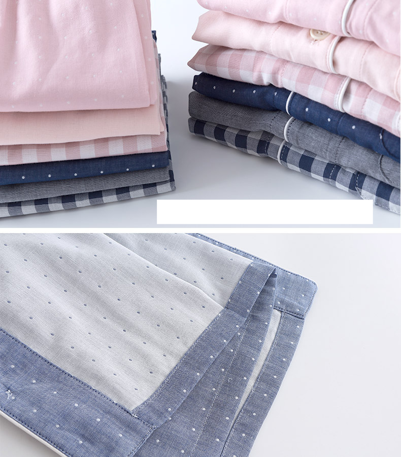 Pijamas para niños Ropa para el hogar Conjunto de pijamas familiares de algodón con doble hilo para niños_voghion.com
