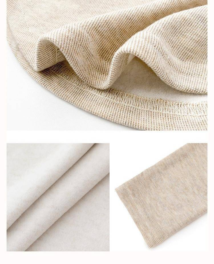Maglietta a maniche lunghe con collo alto e fodera in pile da donna, vestibilità slim - Maglia termica in morbido velluto di pecora per autunno e inverno (avena, grigio, nero, bianco)_voghion.com