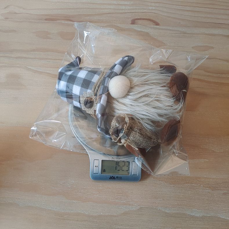Haube Grenzüberschreitende neue Wohndekoration Kaffee Gesichtslose Puppe Zwerg Ornamente Halten Kaffeebohne Rudolph Puppe_voghion.com