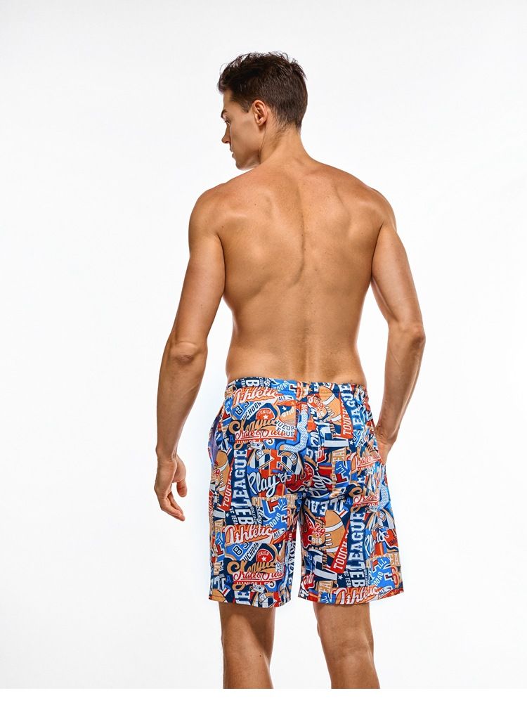 Herrenbekleidung Herren Shorts aus reiner Baumwolle Sommer Dünne Home Pants Sommer Coole Strandhose Lockere Freizeithose Home Pyjamas_voghion.com