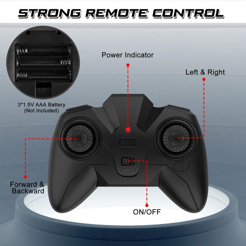 Hot-selling Wall-climbing Remote Control Car Charging Wireless Remote Control 360 ° Drift Stunt Climbing Children's Toy Car_voghion.com