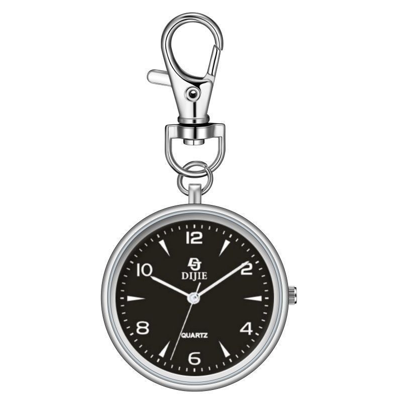 Watch Pendant Keychain hanging watch Nurse watch Clear small student pocket watch Large number quartz watch_voghion.com