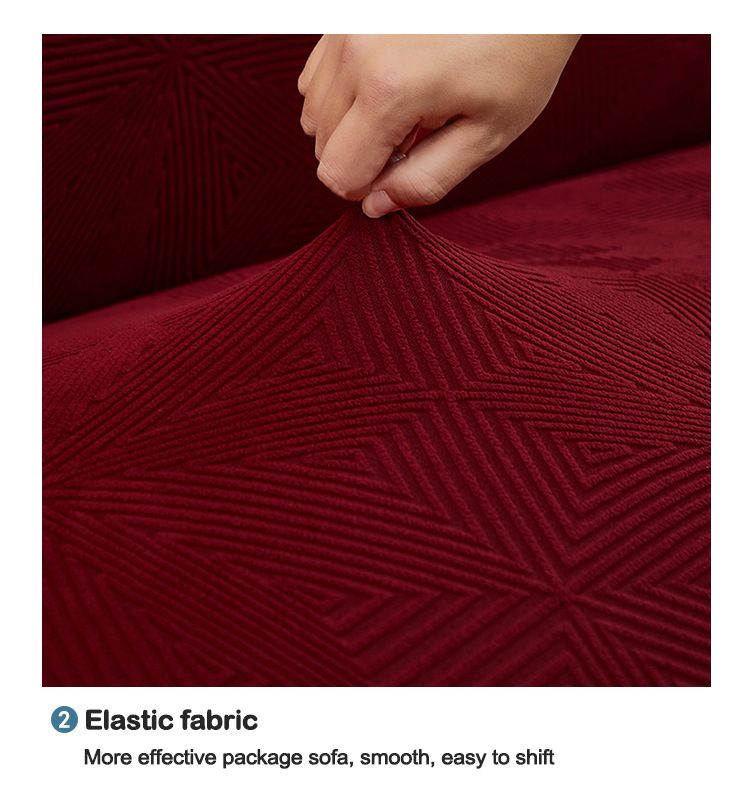 Elegante copridivano con orlo jacquard - Copridivano a copertura totale per divani senza braccioli, design moderno e minimalista, vari colori e dimensioni_voghion.com