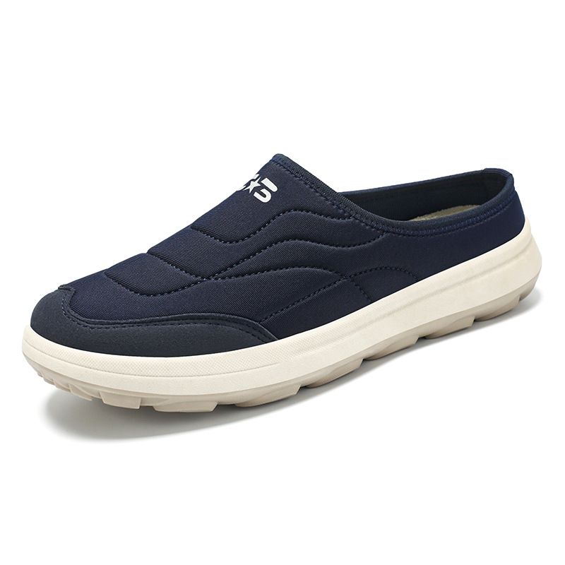 Unbeatable Quality Slippers Men In Summer, One Foot Casual, Semi Soft Soled, Not Stuffy, Single For Home Comfort, Dad's Shoes_voghion.com