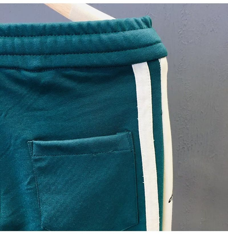 Pantalon Tendance Marque Pi Shuai Fried Street Automne Et Hiver Crop Leggings Hommes Étiqueté Décontracté Américain_voghion.com