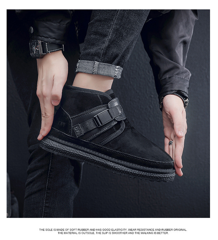 TOP Designer Stivali da neve Ug Australiano Asman Bailey Dune Castagna Fibbia invernale Pelliccia Neve Mezza ginocchio Pantofola per capelli integrata in lana di pecora corta da donna_voghion.com