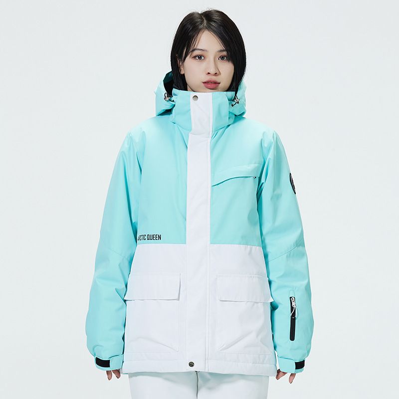 Nuovo per donne e uomini giacca da sci in stile coreano invernale tuta da snowboard calda e spessa_voghion.com