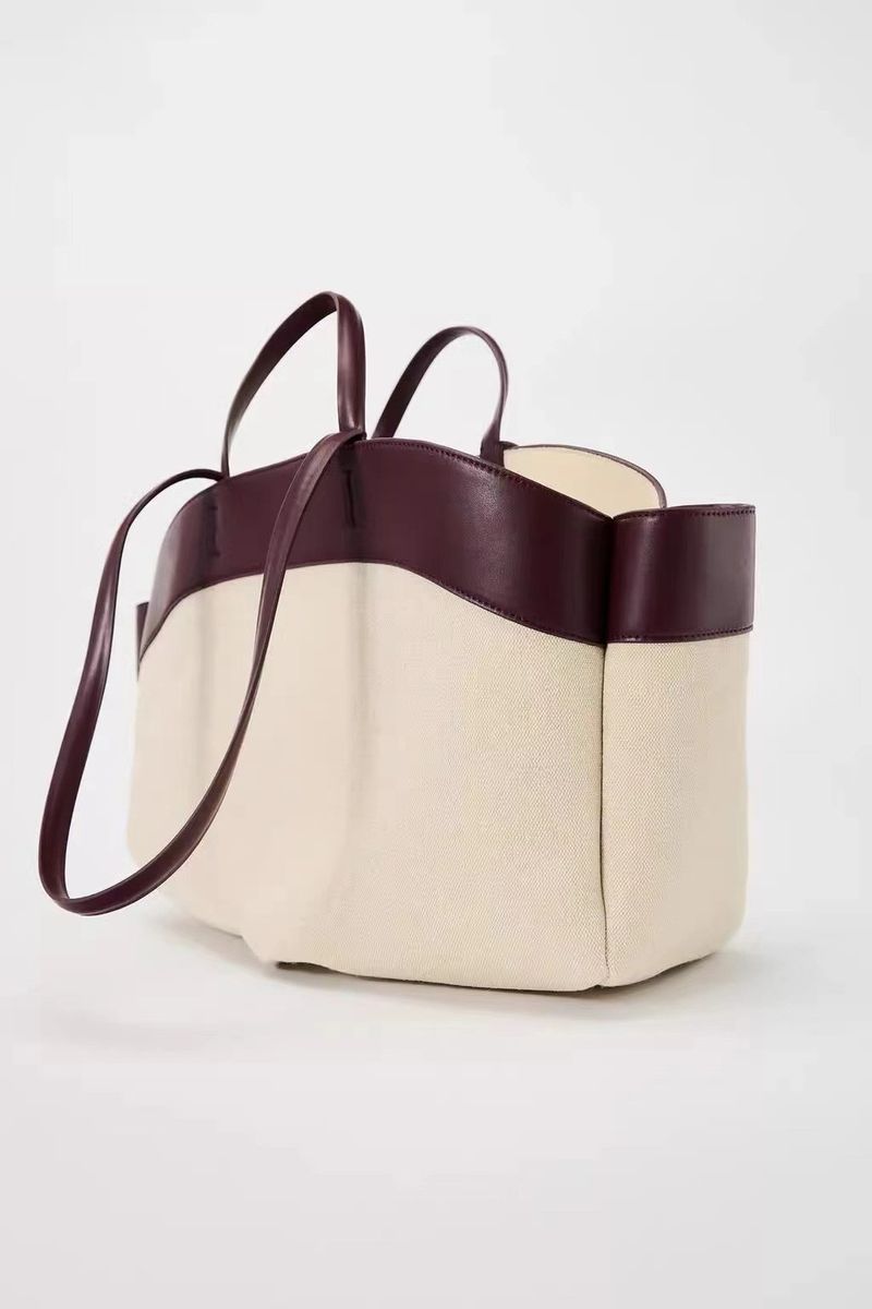 Sacs pour femmes Nouveau sac pour femme de grande capacité Sac en toile tendance Sac de loisirs Sac de shopping Sac à bandoulière à main_voghion.com