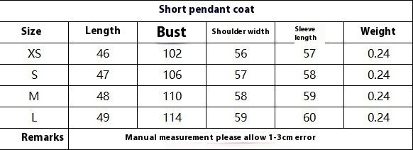 Nuovo stile estivo alla moda cappotto corto verticale da donna_voghion.com