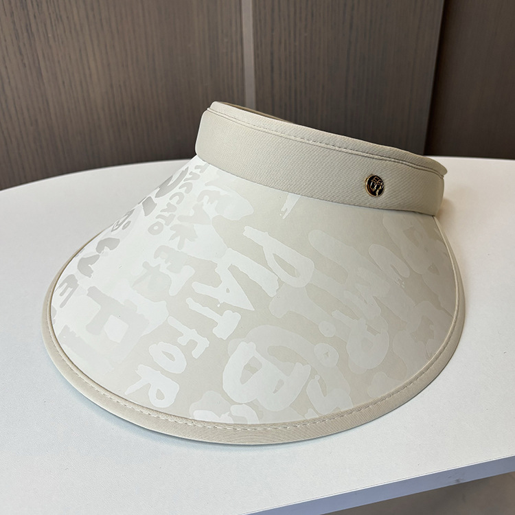 Empty Zylinderhut Sonnenschutzhut mit großer Krempe Damen Sommer Gesichtsbedeckung Fahrradhut Outdoor UV-Schutz Sonnenhut_voghion.com