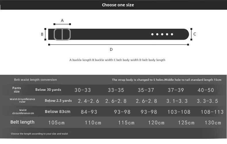 New toothless automatic buckle men's belt hole distance 5CM no card slot No buckle factory wholesale one-piece delivery_voghion.com