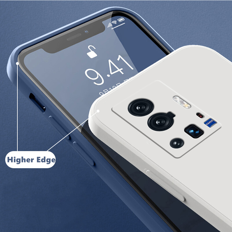 Voor Samsung Galaxy S22 Note Case Galaxy S20 S21 S22 Plus Note Cover Schokbestendige vloeibare siliconen telefoon_voghion.com