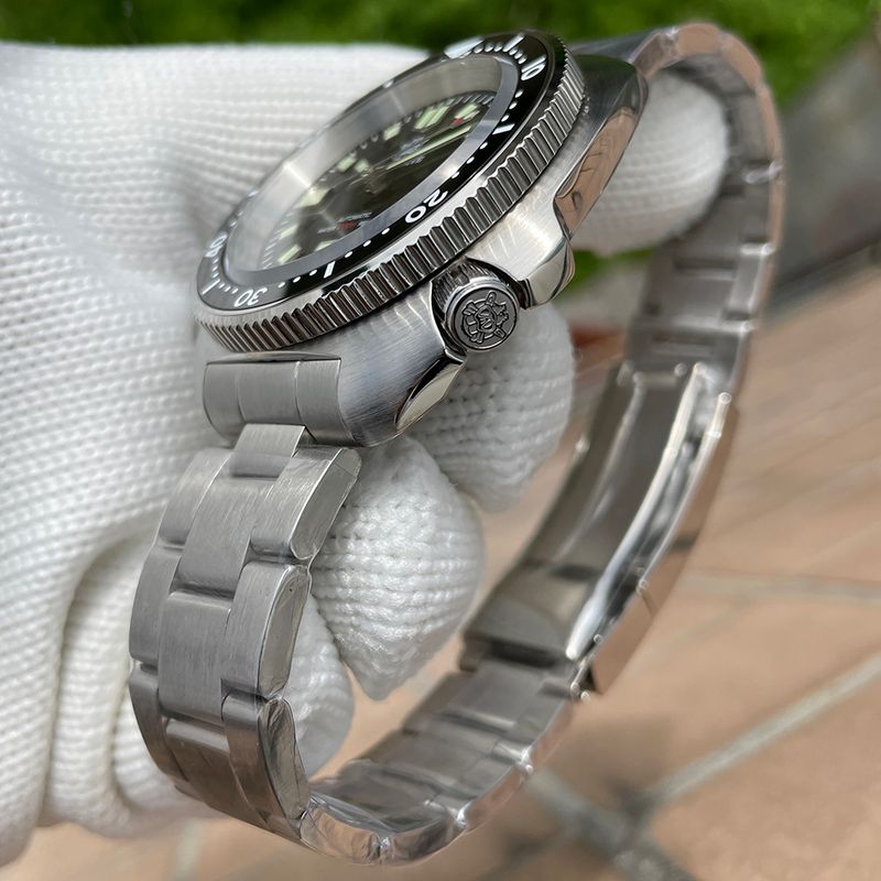 Nova chegada steeldive sd1974l relógio de mergulho mecânico safira cristal nh35 movt suíço luminoso 200m à prova dwaterproof água moda_voghion.com