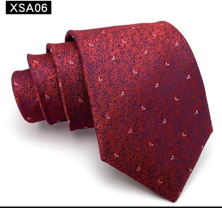 Corbata de boda para novio, ocasión roja, traje elegante y atractivo, vestido formal, cuello, huella de mano tradicional en versión amplia_voghion.com