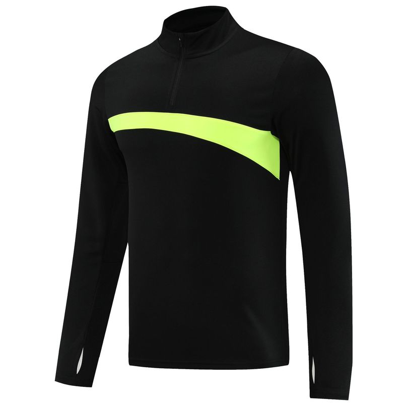 Höst- och vintersport Långärmad halv dragkedja Utomhus löpträningskläder, kläder för män_voghion.com
