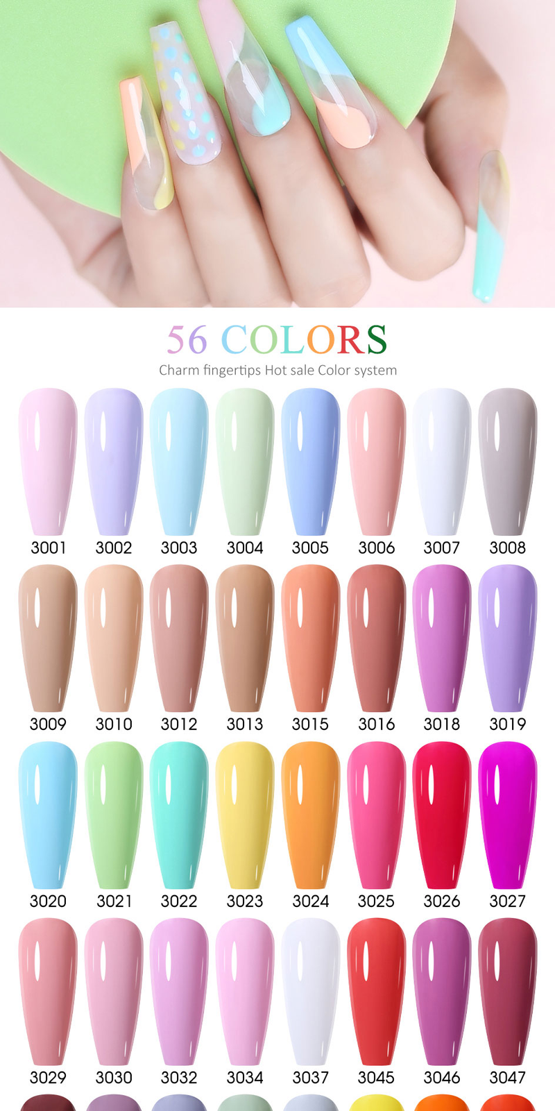 NAILCO 15ml 6 culori lac de unghii gel set semipermanent UV LED lac de unghii înmoaie Off lac de unghii bază top gel lac de unghii_voghion.com