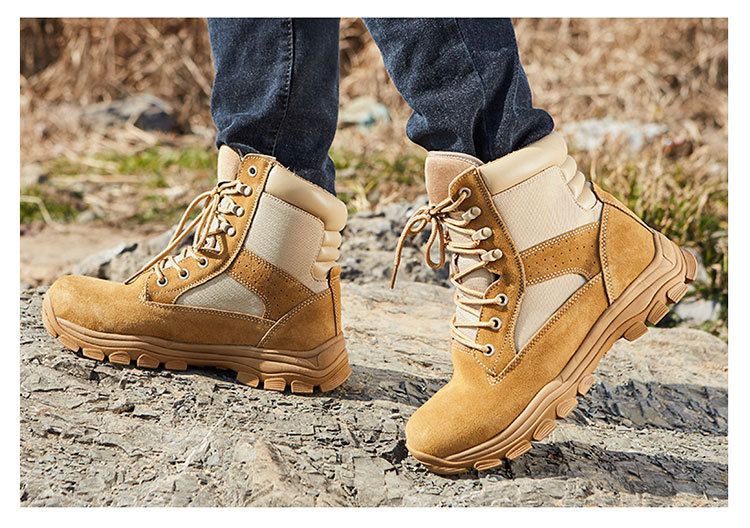 Combat Boots Tactical Boots Training Boots Desert Boots High-top Outdoor Tactical Boots Combat Boots Training Desert Boots_voghion.com