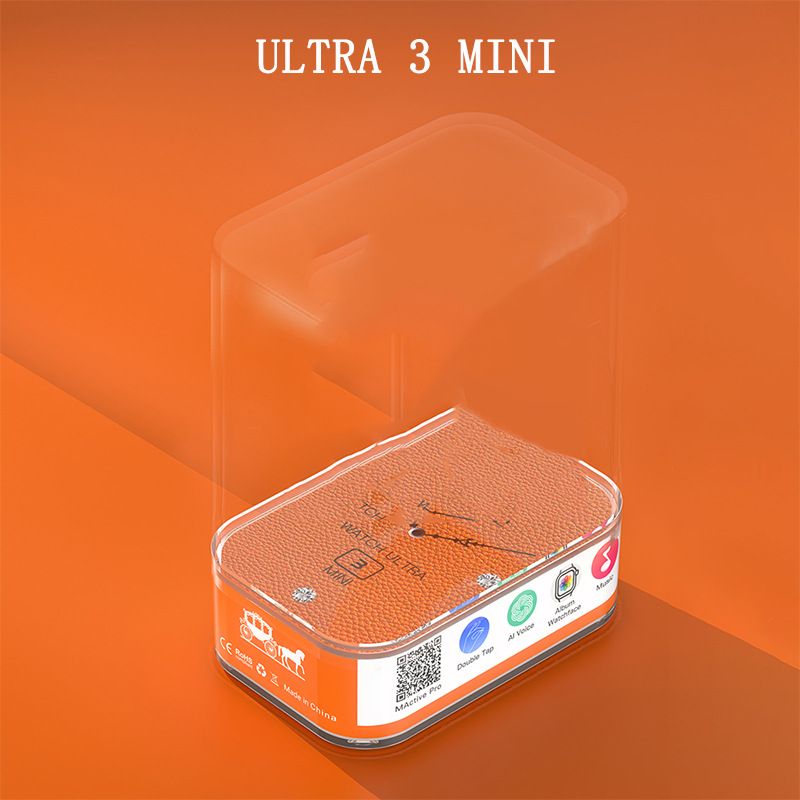 ULTRA 3 MINI -älykello Bluetooth-puhelun ääniavustaja NFC-kulunvalvontaurheilukello_voghion.com
