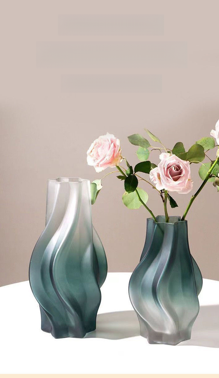 Vaso in vetro irregolare dal valore minimalista - Contenitore idroponico per cantinette e decorazioni da scrivania
ACZT_voghion.com