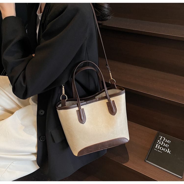 Borsa a secchiello da donna, alla moda, per andare al lavoro, da viaggio, grande capacità, a tracolla_voghion.com