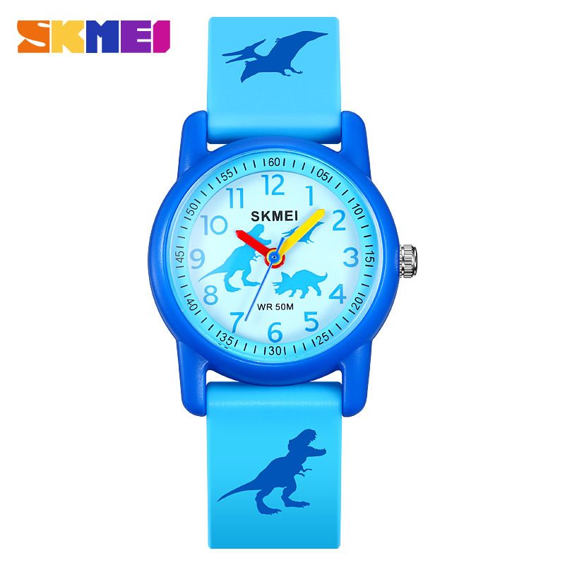 Timeless Beauty Student Edition Children's Waterproof Quartz Watch Ins Style Boys Girls Colorful Cartoon Wristwatch_voghion.com