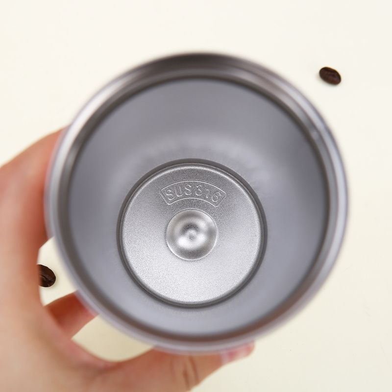 New 316 Stainless Steel Ceramic Inner Liner Insulated High Aesthetic Double-layer Vacuum Coffee Portable With Strap_voghion.com