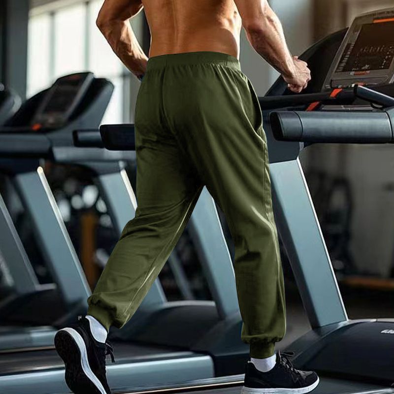 Calça de moletom masculina folgada, estilo americano, estilo casual, simples, com cordão, para o Dia da Independência, da Cross Border Independent Station, primavera e outono_voghion.com