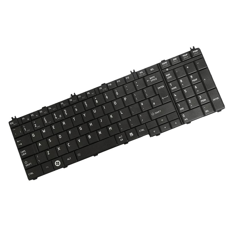 Farfi Tastiera inglese sostitutiva per laptop Toshiba C650 L650D L660 L655 L650 C655_voghion.com