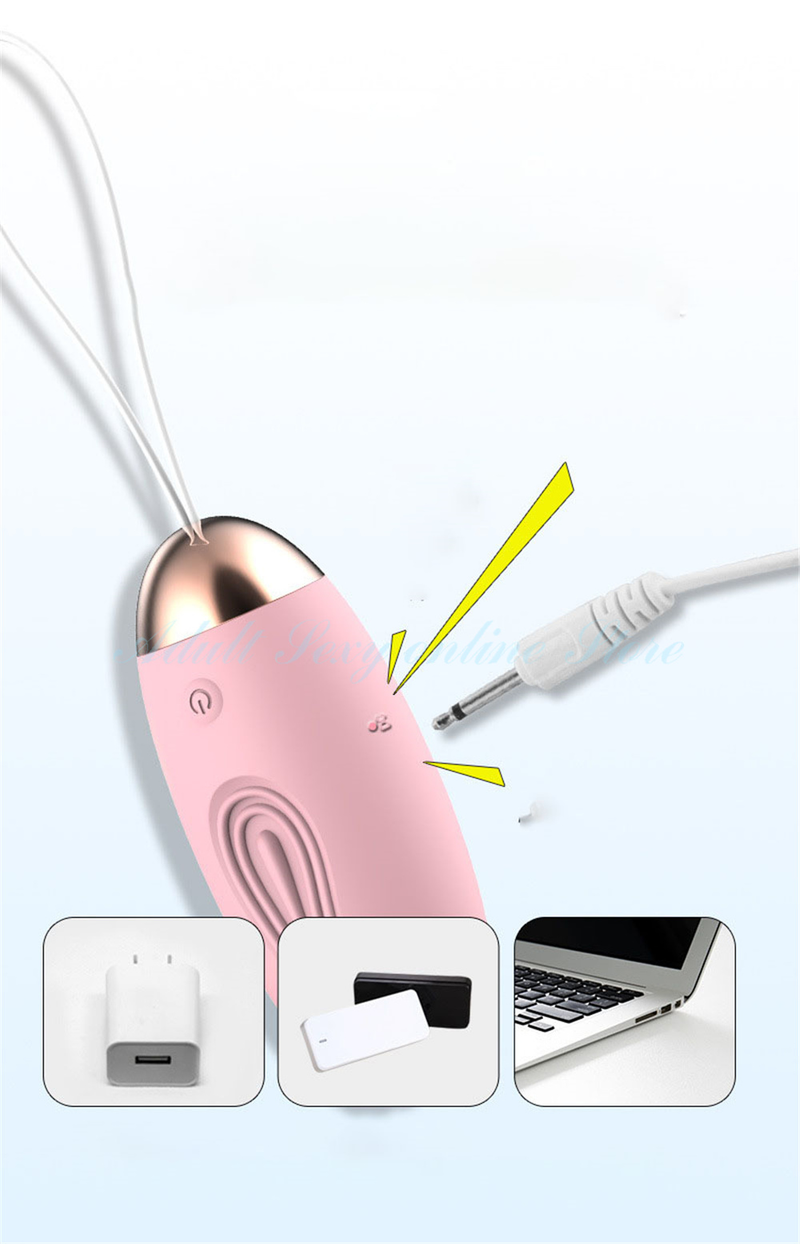 Wireless Kegel Exerciser Jump Egg Vibrator USB Charge Waterproof Remote Control Body Massager For Women Ad 3f1_voghion.com