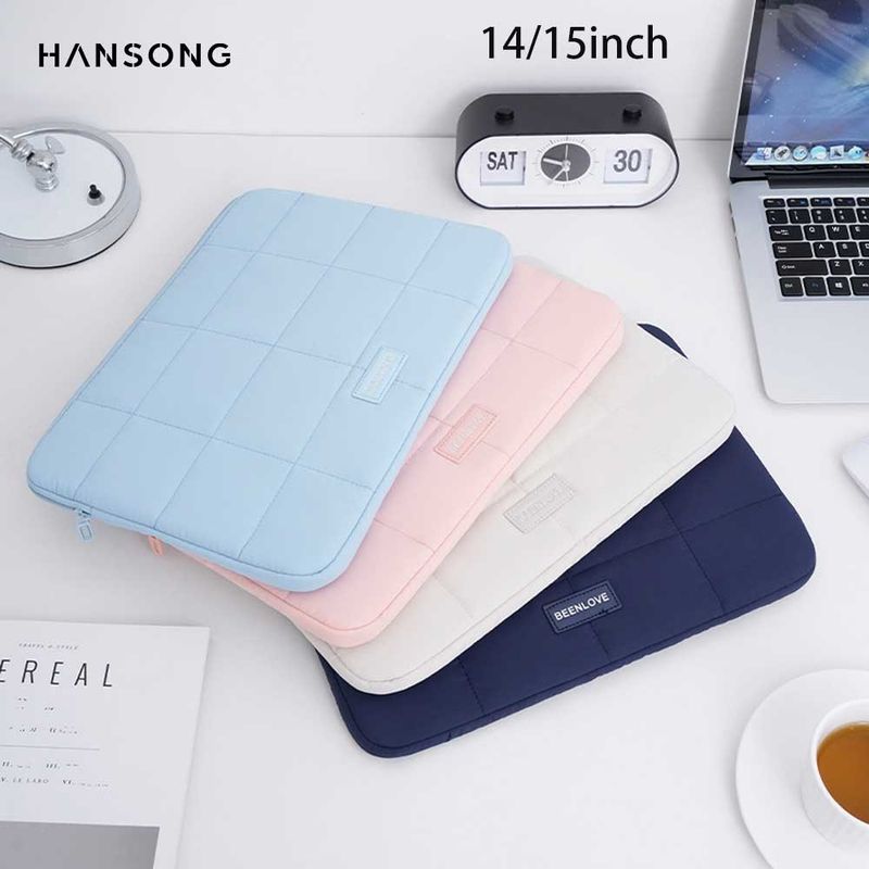 14-15.6 Inch Notebook Sleeve Shockproof Computer Pouch For Travel Laptop Case Handbag Briefcase Bag_voghion.com